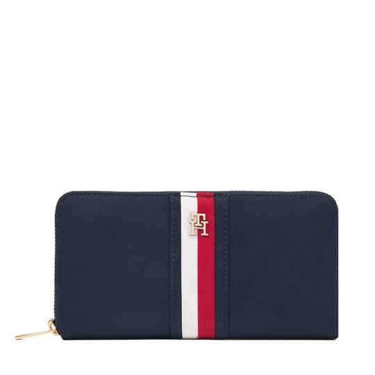 Obrázek produktu Peněženka Tommy Hilfiger Th Icon Lrg Za Nylon Corp AW0AW19165 Tmavomodrá