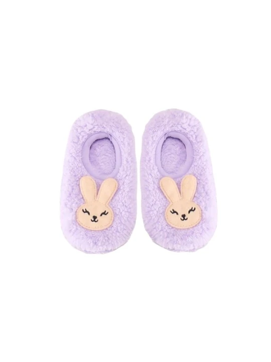 Obrázek produktu Penti Ponožky 'PENTI Mädchen-Hausschuhsocken mit Hasenmuster' lenvandulová