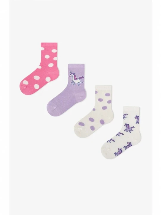Obrázek produktu Penti Ponožky 'PENTI Mädchen Loving Unicorn 2er-Pack Socken' mix barev