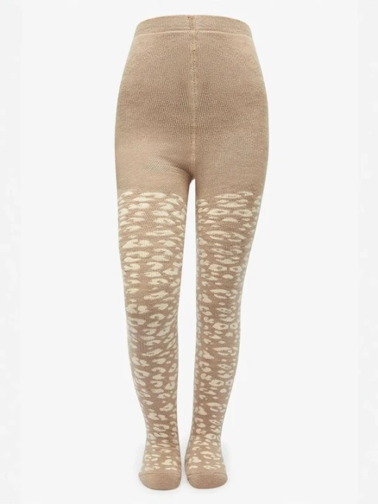 Obrázek produktu Penti Punčocháče 'PENTI Mädchen Pretty Leopard Towel Acid Strumpfhose' béžová
