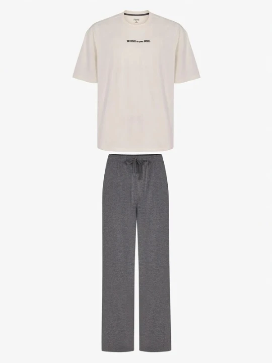 Obrázek produktu Penti Pyžamo dlouhé 'Pyjama-Sets' antracitová
