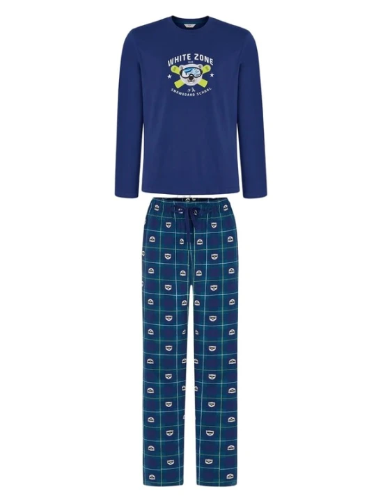 Obrázek produktu Penti Pyžamo dlouhé 'Pyjama-Sets' námořnická modř