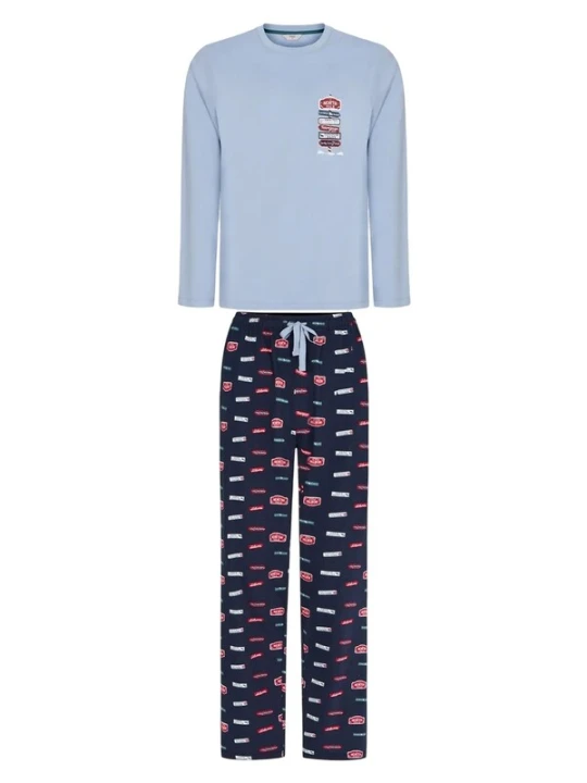 Obrázek produktu Penti Pyžamo dlouhé 'Pyjama-Sets' světlemodrá