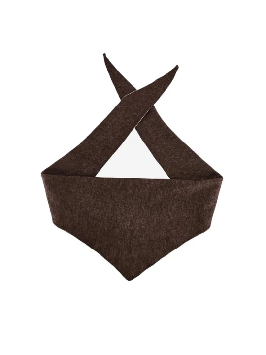 Obrázek produktu Penti Šála 'PENTI Corine Bandana' tmavě hnědá