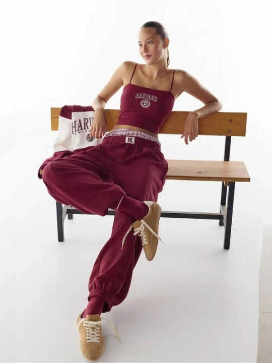 Obrázek produktu Penti Sportovní kalhoty 'Jogginghose' burgundská červeň