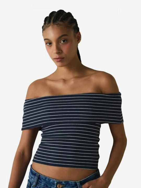 Obrázek produktu Penti Top 'Camis' černá / bílá