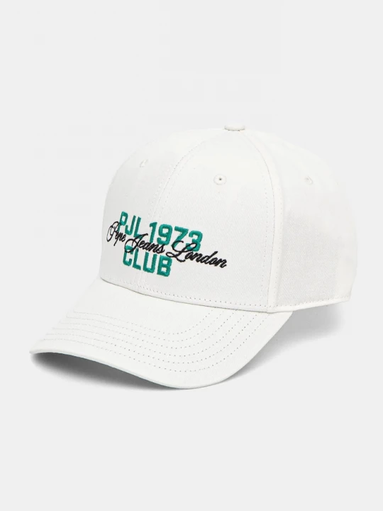Obrázek produktu Pepe Jeans Bavlněná baseballová čepice Pepe Jeans TALBOT CAP bílá