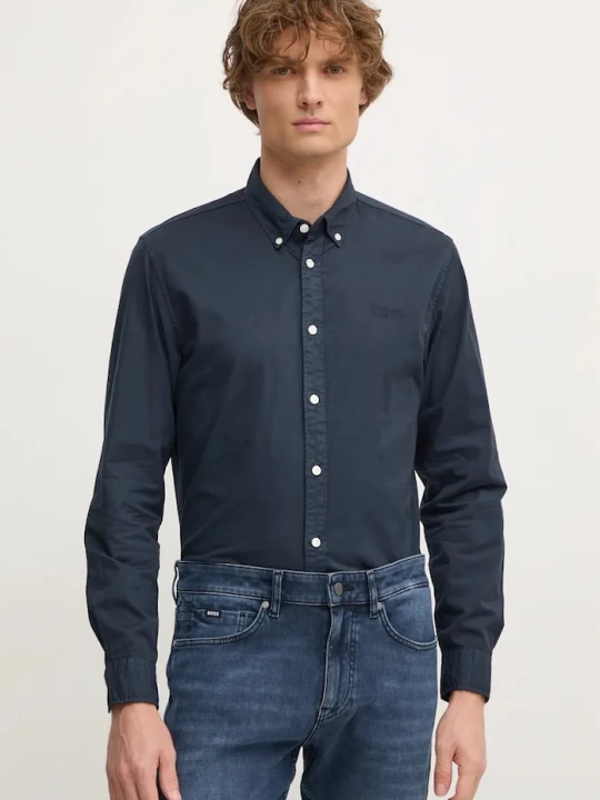Obrázek produktu Pepe Jeans Bavlněná košile Pepe Jeans MANLEY námořnická modř