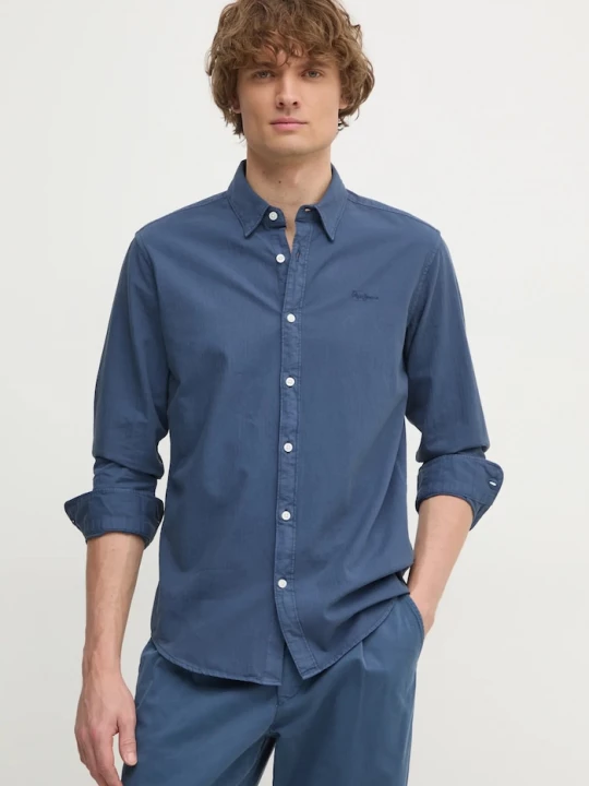 Obrázek produktu Pepe Jeans Bavlněná košile Pepe Jeans modrá