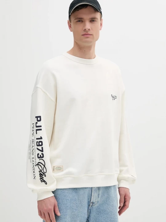 Obrázek produktu Pepe Jeans Bavlněná mikina COLVILLE CREW béžová