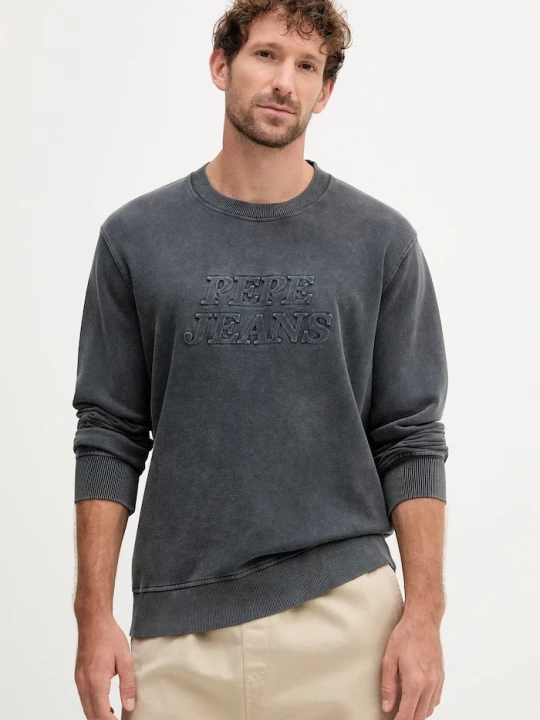 Obrázek produktu Pepe Jeans Bavlněná mikina DARIUS CREW šedá