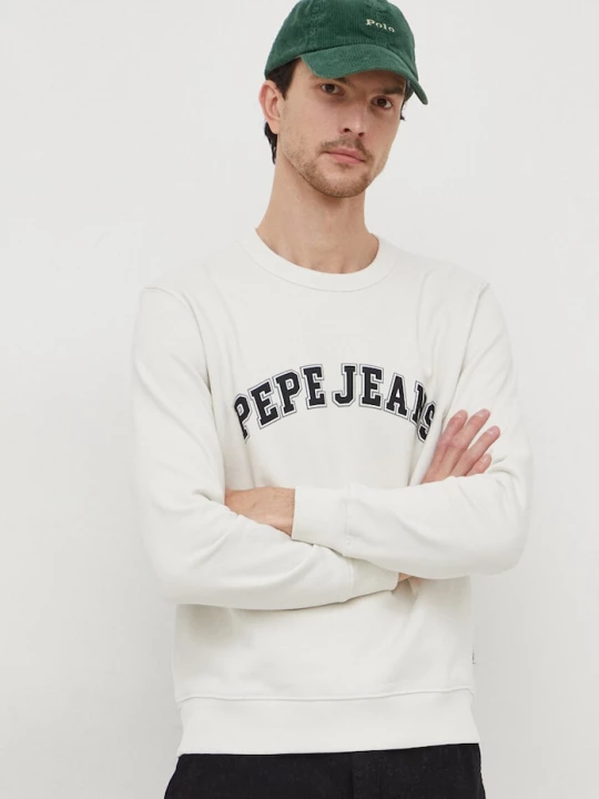 Obrázek produktu Pepe Jeans Bavlněná mikina Raven béžová