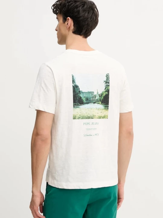 Obrázek produktu Pepe Jeans Bavlněné tričko PETTE bílá