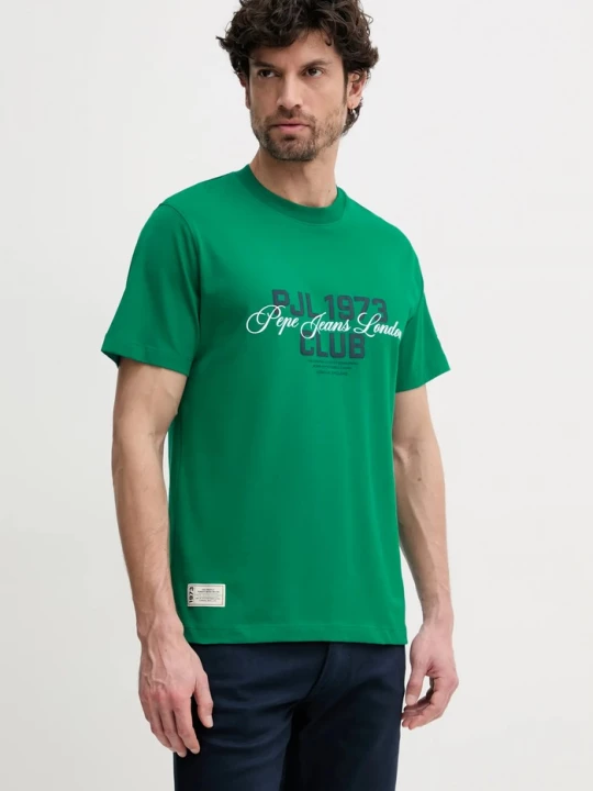 Obrázek produktu Pepe Jeans Bavlněné tričko TALBOT zelená