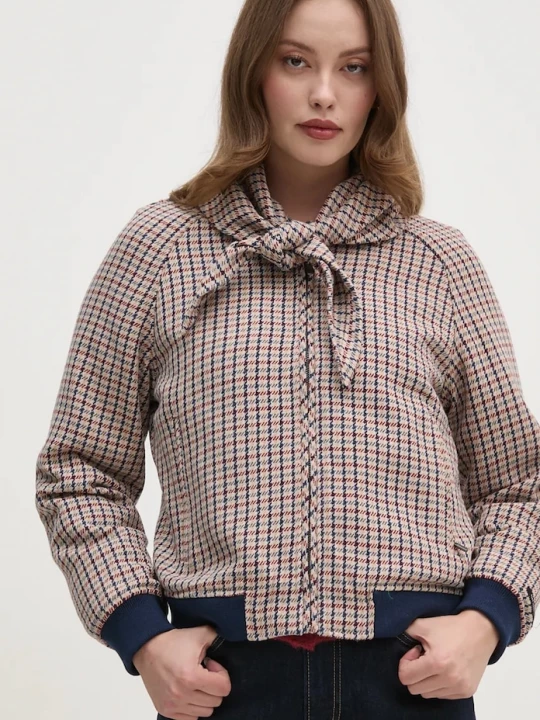 Obrázek produktu Pepe Jeans Bunda s příměsí vlny Pepe Jeans BRIDGET béžová