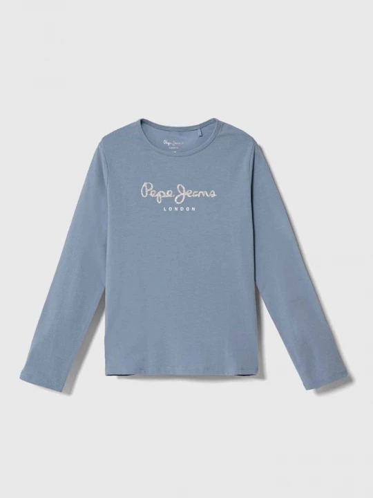 Obrázek produktu Pepe Jeans Dětské tričko s dlouhým rukávem Pepe Jeans modrá