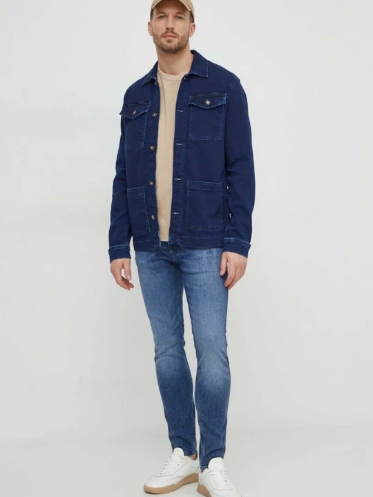 Obrázek produktu Pepe Jeans Džínová bunda Pepe Jeans BINGHAM GDG námořnická modř