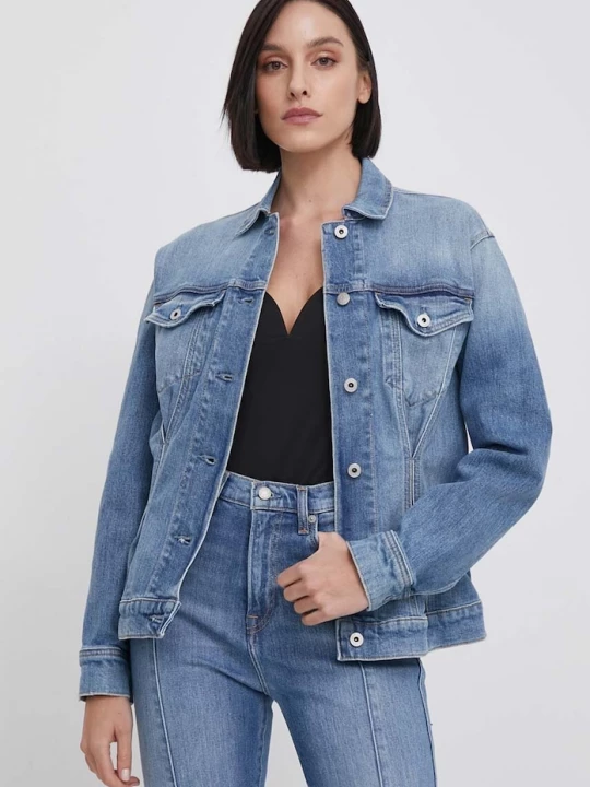 Obrázek produktu Pepe Jeans Džínová bunda Pepe Jeans FREYA modrá