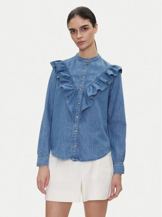 Obrázek produktu Pepe Jeans džínová košile Katia PL305092 Modrá Regular Fit