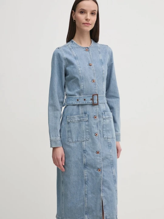Obrázek produktu Pepe Jeans Džínové šaty Pepe Jeans SCOTTIE modrá