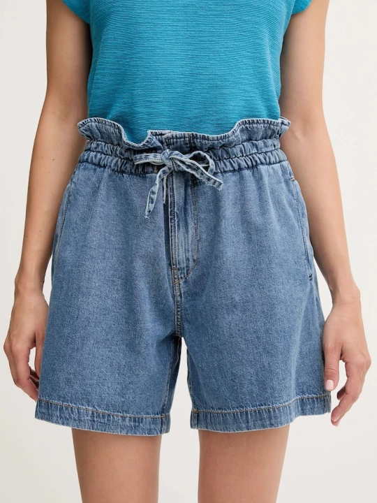 Obrázek produktu Pepe Jeans Džínové šortky A-LINE SHORT UHW CINCH modrá