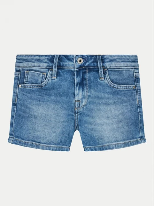 Obrázek produktu Pepe Jeans Džínové šortky Slim Short Jr PG800860MP0 Modrá Slim Fit