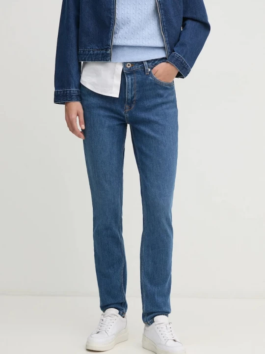 Obrázek produktu Pepe Jeans Džíny Pepe Jeans TAPERED JEANS HW VIOLET modrá