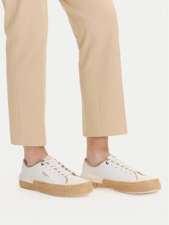 Obrázek produktu Pepe Jeans Espadrilky Samoi Mix PLS31595 Bílá