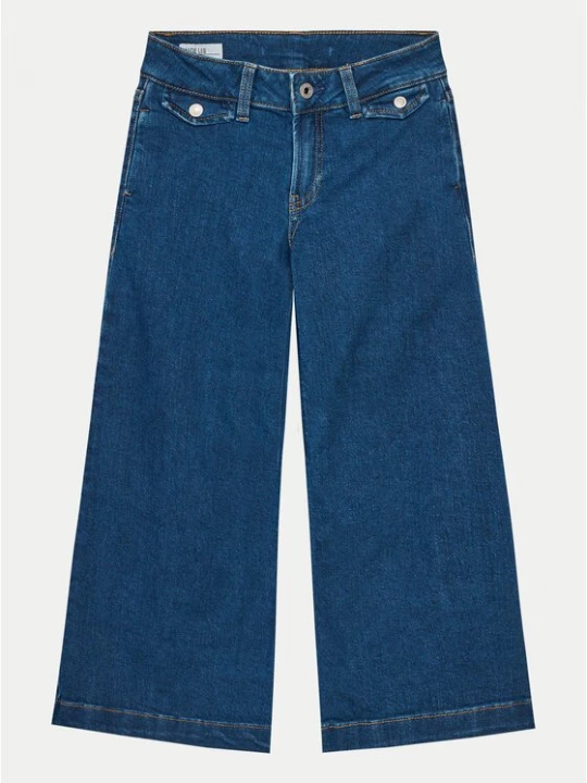 Obrázek produktu Pepe Jeans Jeansy Wide Leg Jeans Mw Jr PG201680 Modrá Relaxed Fit