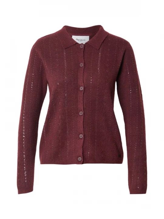 Obrázek produktu Pepe Jeans Kardigan 'ELAINE' bordó