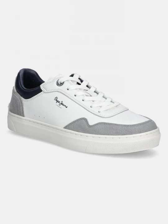 Obrázek produktu Pepe Jeans Kožené sneakers boty CAMDEN COLLAR M bílá