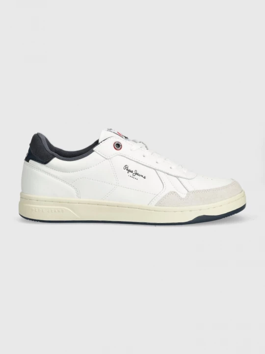Obrázek produktu Pepe Jeans Kožené sneakers boty Pepe Jeans PMS00013 bílá