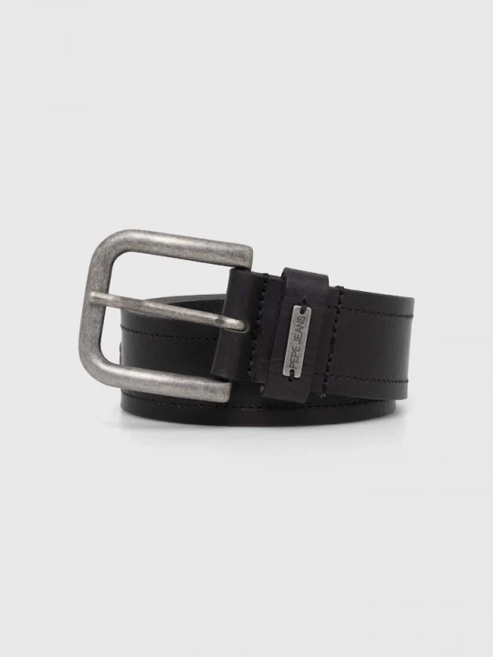 Obrázek produktu Pepe Jeans Kožený pásek Pepe Jeans SANDRO BELT černá