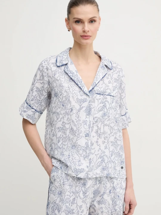 Obrázek produktu Pepe Jeans Lněná košile Pepe Jeans DORIS bílá