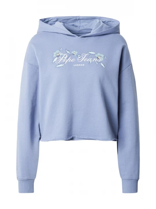 Obrázek produktu Pepe Jeans Mikina azurová / tmavě modrá / světle zelená / bílá