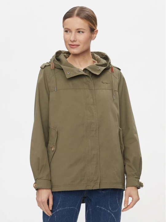 Obrázek produktu Pepe Jeans Parka Sally PL402319 Zelená Regular Fit
