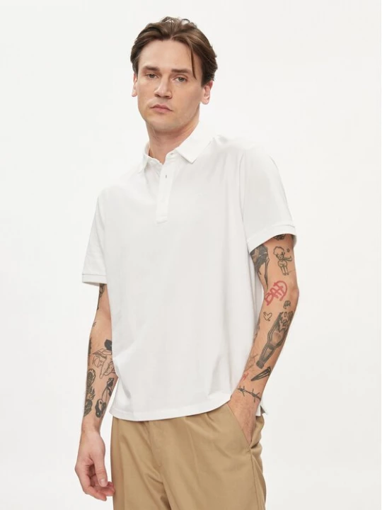 Obrázek produktu Pepe Jeans Polokošile Harper PM542157 Bílá Regular Fit