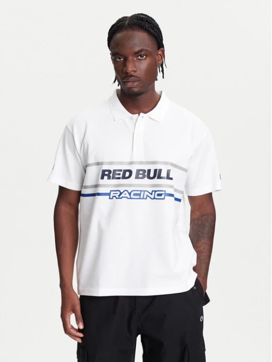 Obrázek produktu Pepe Jeans Polokošile Red Bull Racing Moto Panel RM540017 Bílá Regular Fit