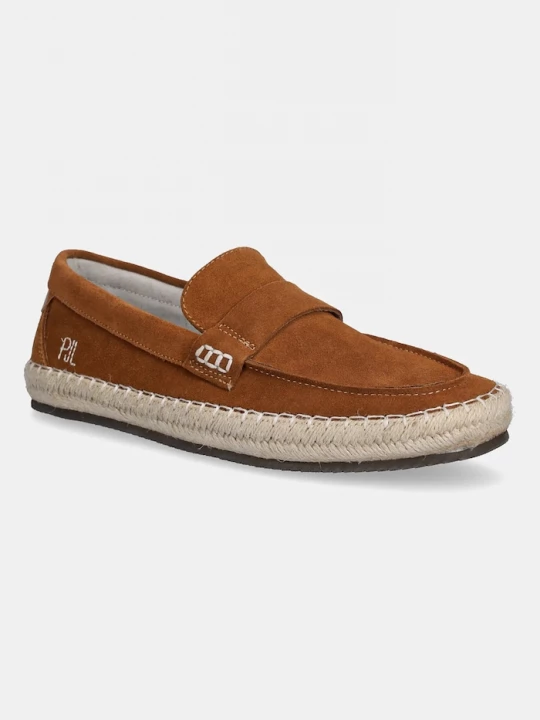 Obrázek produktu Pepe Jeans Semišové espadrilky Pepe Jeans TOURIST COAST hnědá