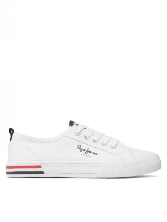 Obrázek produktu Pepe Jeans Tenisky Brady Basic Boy PBS30549 Bílá