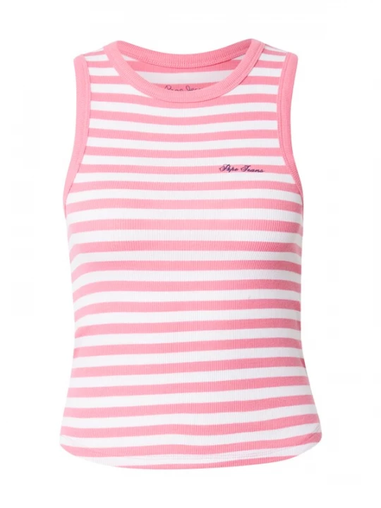 Obrázek produktu Pepe Jeans Top světle růžová / bílá