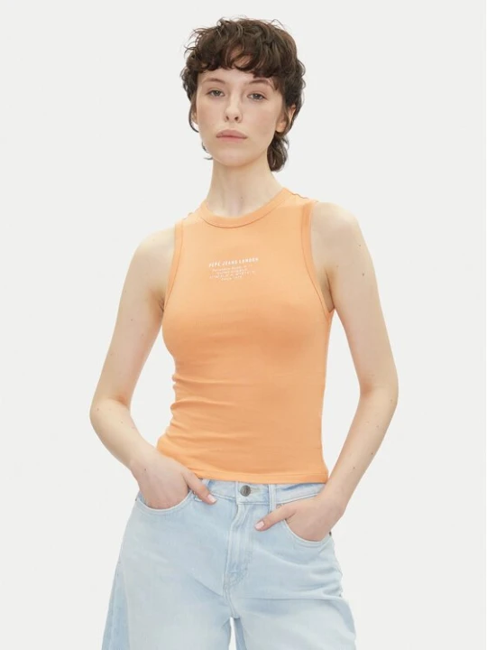 Obrázek produktu Pepe Jeans Top Viv PL506032 Oranžová Slim Fit