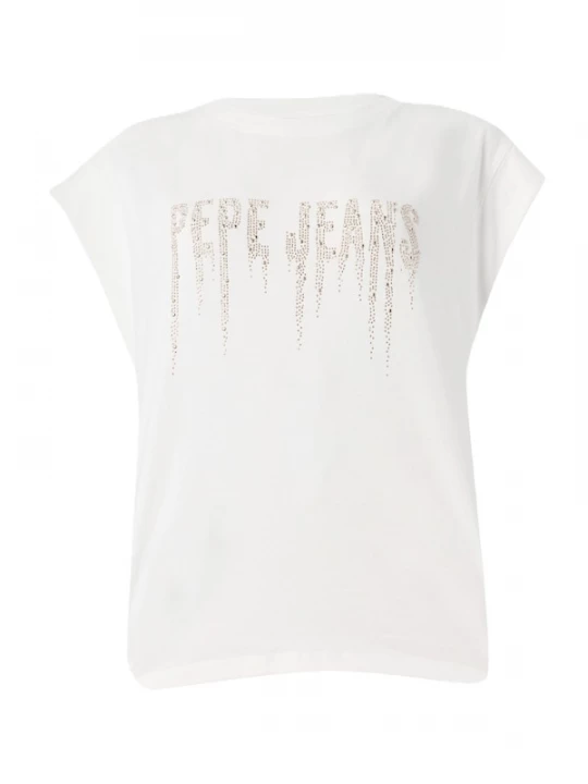 Obrázek produktu Pepe Jeans Tričko 'Carina' zlatá / bílá
