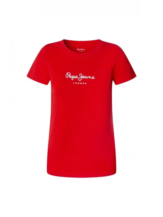Obrázek produktu Pepe Jeans Tričko 'New Virginia' červená / bílá