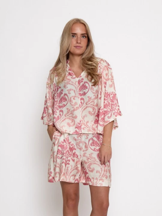 Obrázek produktu Peppercorn Halenka 'Otella' oranžový melír / offwhite