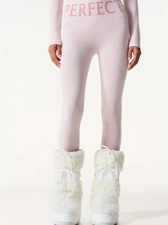 Obrázek produktu Perfect Moment funkční legíny dámské s příměsí kašmíru Perfect Thermal růžová