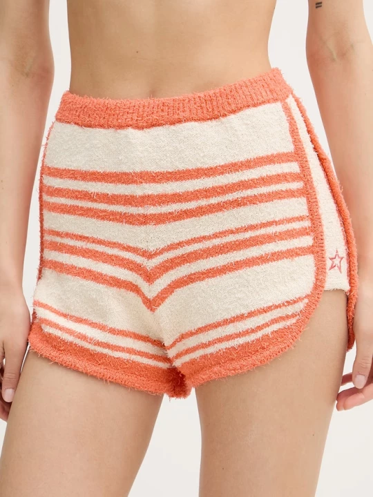 Obrázek produktu Perfect Moment teplákové šortky dámské s bavlnou oranžová