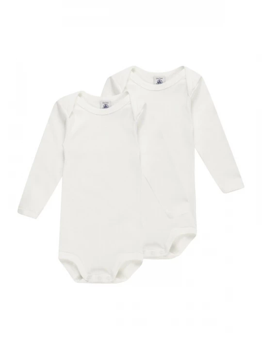 Obrázek produktu PETIT BATEAU Dupačky / body bílá