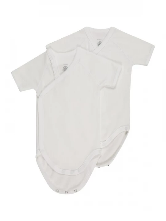 Obrázek produktu PETIT BATEAU Dupačky / body bílá