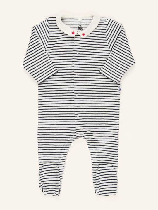 Obrázek produktu Petit Bateau Dupačky režná / tmavě modrá